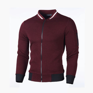 Zippered Cotton Men's Jacket