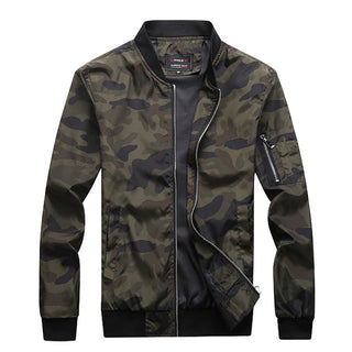 Camo Bomber Jacket