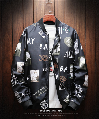 Japanese Flora Bomber Jacket