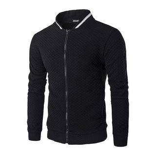 Zippered Cotton Men's Jacket