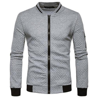 Zippered Cotton Men's Jacket