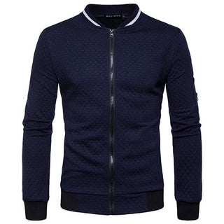 Zippered Cotton Men's Jacket