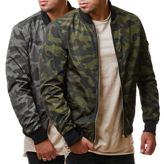 Camo Bomber Jacket