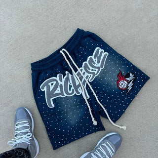 The 2025 New Cross-border PICHESSE Printed Shorts Are Selling Well. The Versatile and Trendy Sportswear Pants Are Also in Vogue